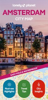 Couverture_Lonely Planet Amsterdam City Map 3 3rd Ed.