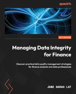 Front cover_Managing Data Integrity for Finance