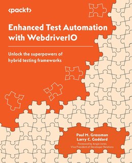 Front cover_Enhanced Test Automation with WebdriverIO
