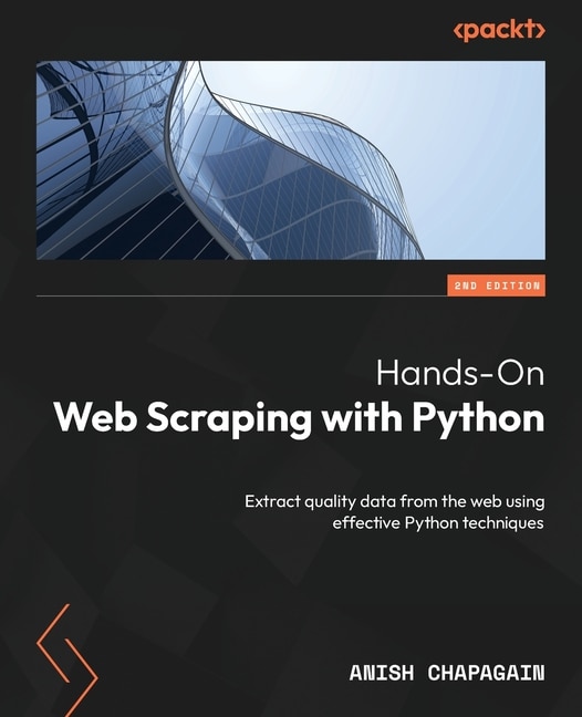 Front cover_Hands-On Web Scraping with Python - Second Edition