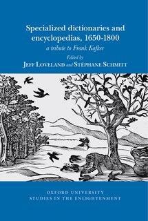 Front cover_Specialized dictionaries and encyclopedias, 1650-1800