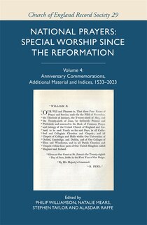 Couverture_National Prayers: Special Worship since the Reformation