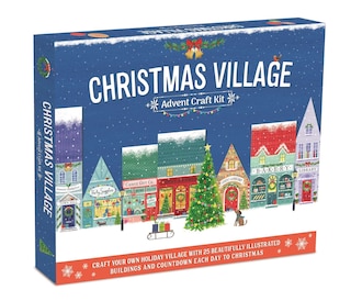 Front cover_Christmas Village Advent Craft Kit