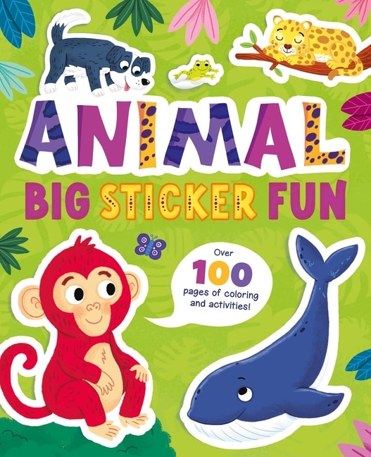 Couverture_Animal Big Sticker Fun