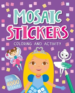Couverture_Mosaic Stickers Coloring and Activity