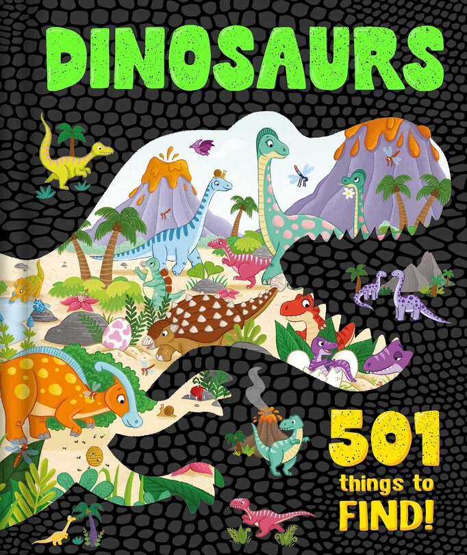 Front cover_Dinosaurs: 501 Things to Find!