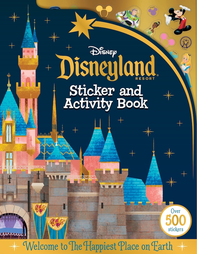 Couverture_Disneyland Parks Sticker and Activity Book
