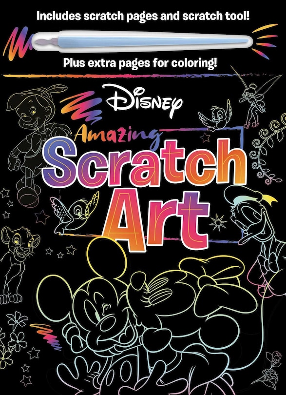 Front cover_Disney - Amazing Scratch Art