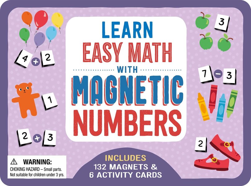 Front cover_Learn Easy Math with Magnetic Numbers
