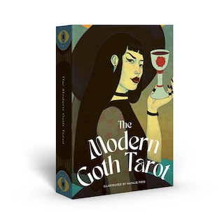 Front cover_The Modern Goth Tarot Deck
