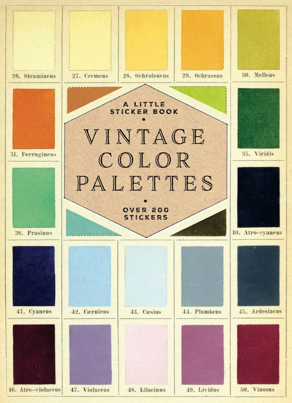 Front cover_Vintage Color Palettes