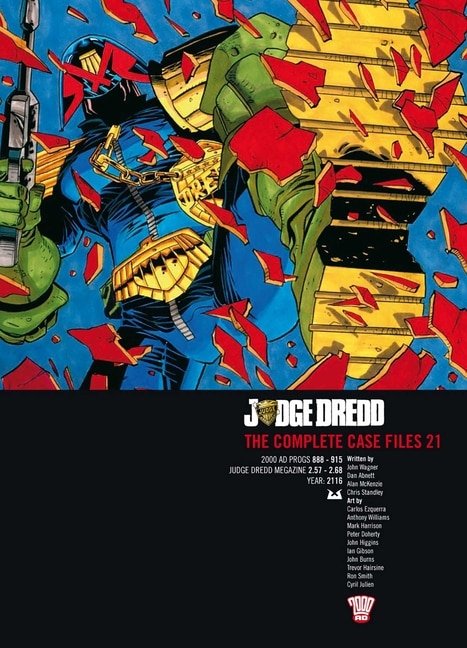 Front cover_Judge Dredd: The Complete Case Files 21
