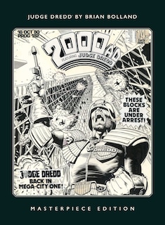 Front cover_Judge Dredd by Brian Bolland: Masterpiece Edition