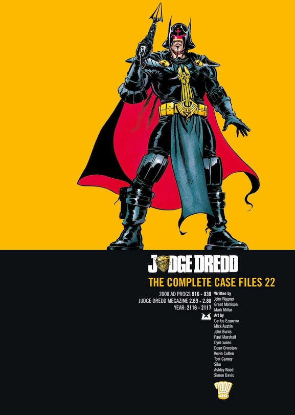 Front cover_Judge Dredd: The Complete Case Files 22