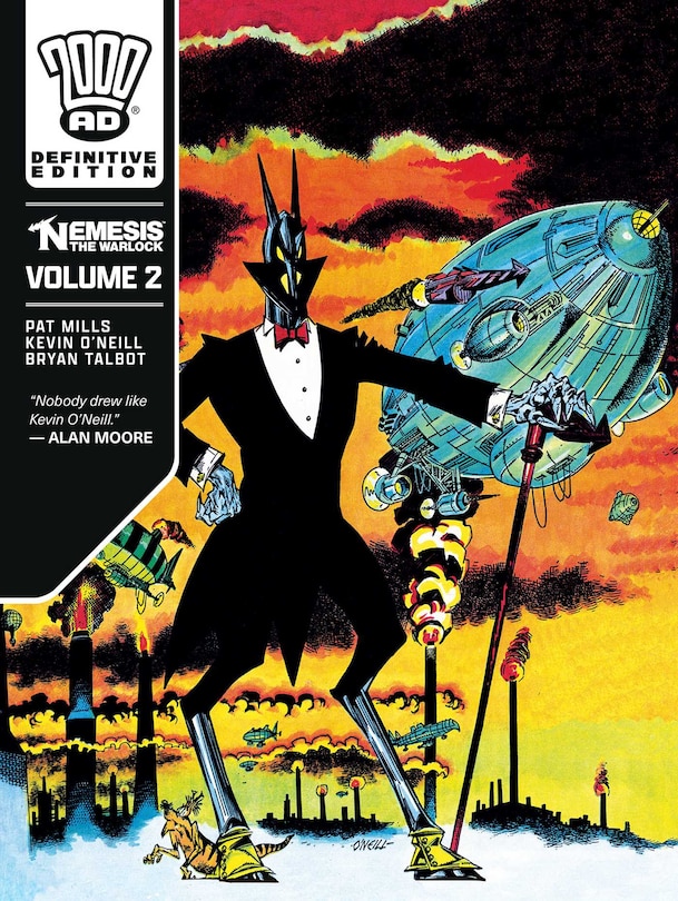 Front cover_Nemesis the Warlock - The Definitive Edition, volume 2