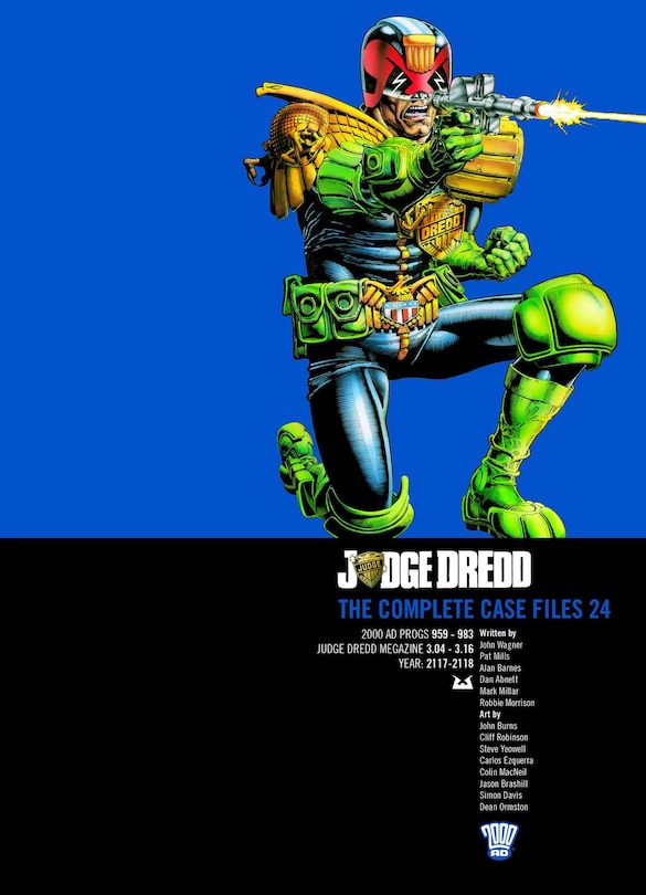 Couverture_Judge Dredd: The Complete Case Files 24