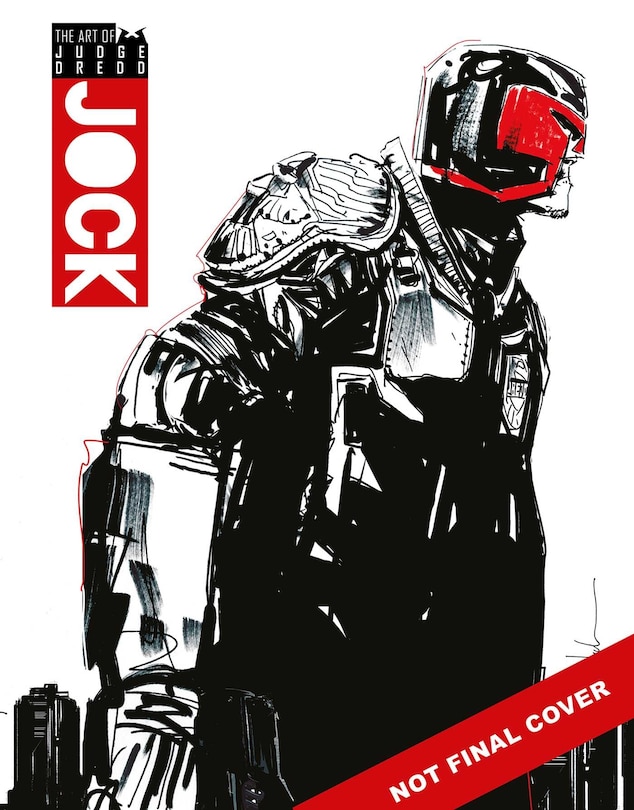 Front cover_The Art of Judge Dredd by Jock