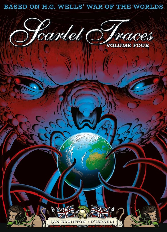 Front cover_The Complete Scarlet Traces, Volume Four