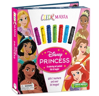 Front cover_Disney Princess Colormania