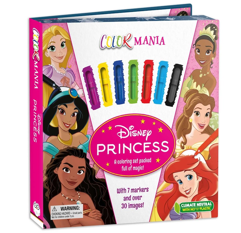 Front cover_Disney Princess Colormania