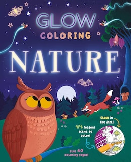 Couverture_Glow Coloring: Nature