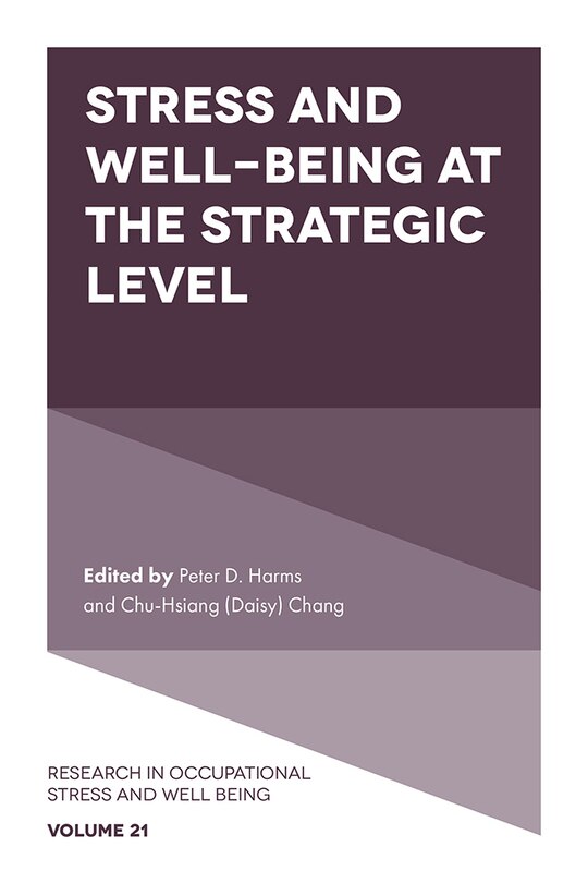 Front cover_Stress and Well-Being at the Strategic Level