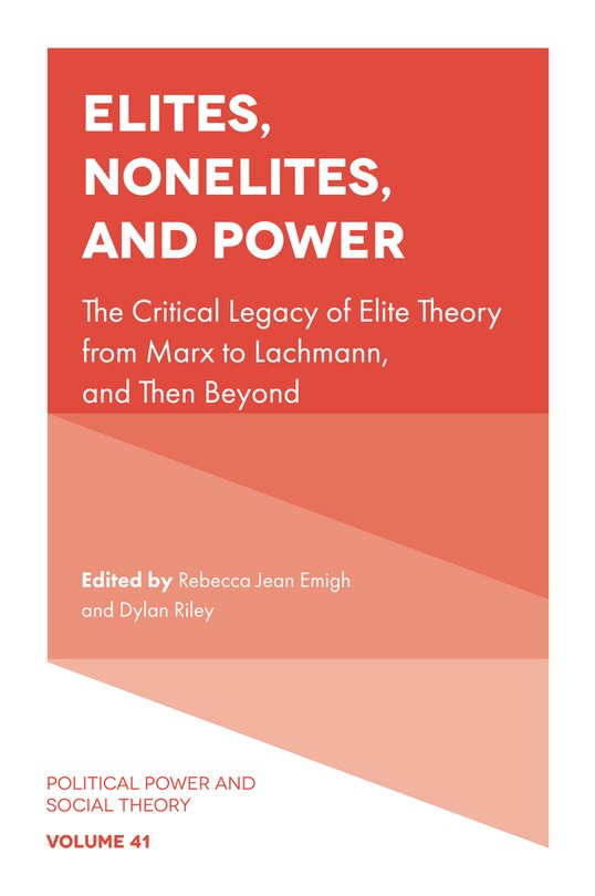 Couverture_Elites, Nonelites, and Power