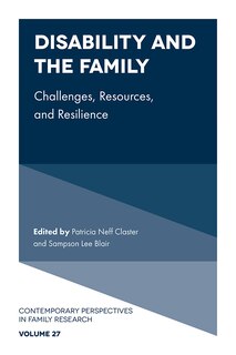 Front cover_Disability and the Family