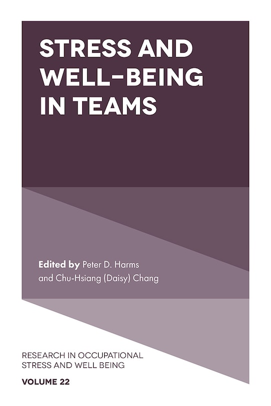 Front cover_Stress and Well-Being in Teams