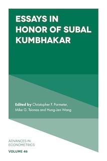 Front cover_Essays in Honor of Subal Kumbhakar