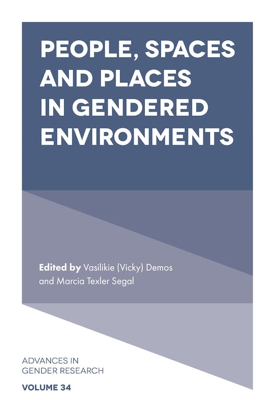 Front cover_People, Spaces and Places in Gendered Environments