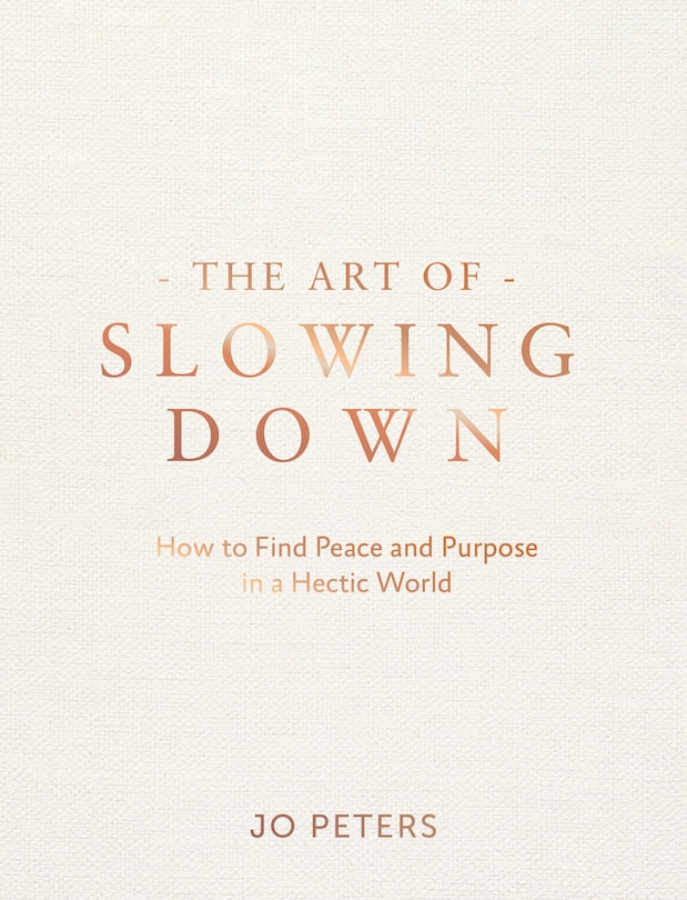 Couverture_The Art of Slowing Down