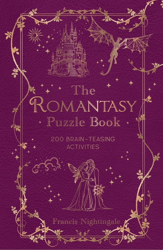 Front cover_The Romantasy Puzzle Book