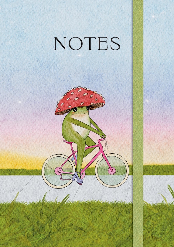 Front cover_The Little Frog Notebook