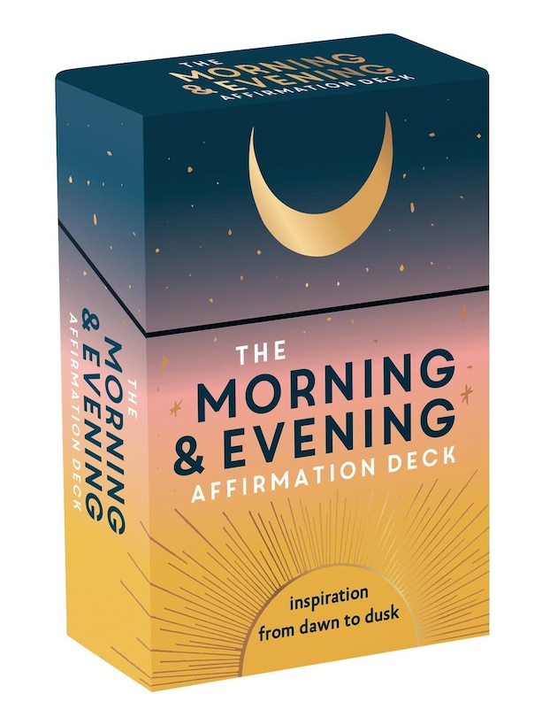 Front cover_The Morning and Evening Affirmation Deck
