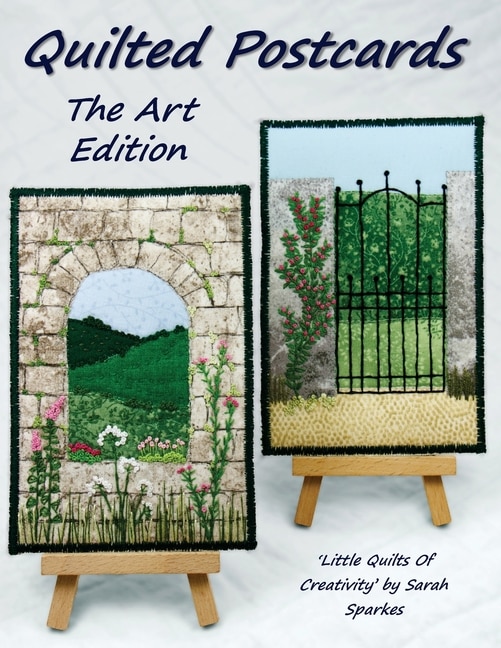 Front cover_Quilted Postcards The Art Edition