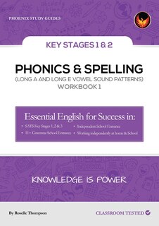 Front cover_Phonics & Spelling Workbook 1