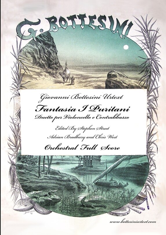 Front cover_Fantasia I Puritani Duetto For Double Bass and Cello - Full Score