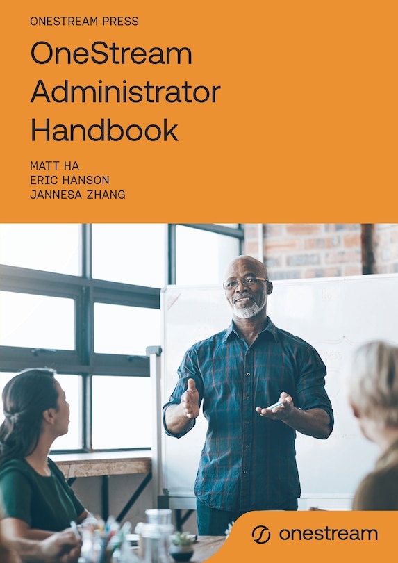 Front cover_OneStream Administrator Handbook