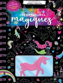 Coloriages et images à gratter – Les créatures magiques