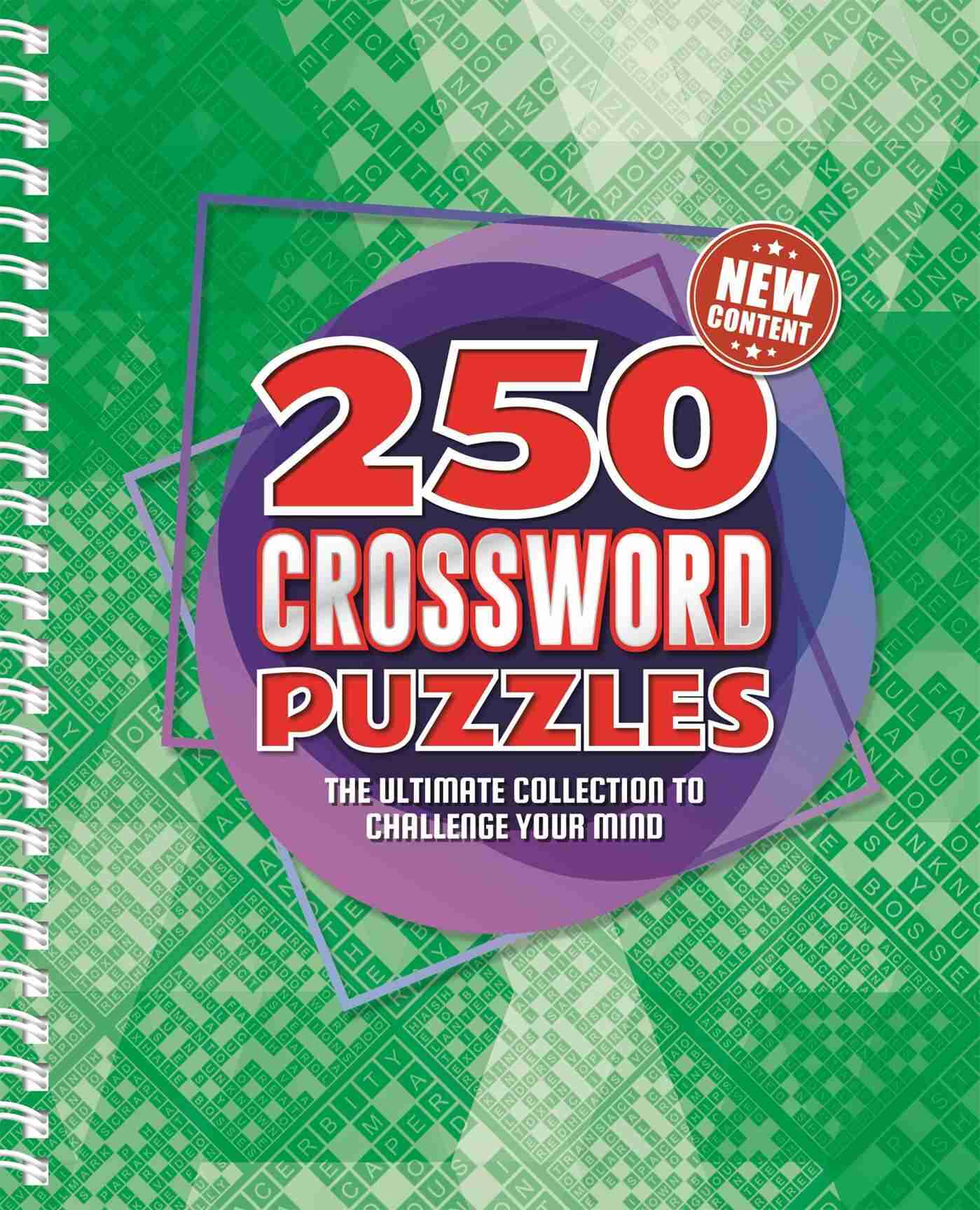 250 Crossword Puzzles, Book by Igloobooks Igloobooks (Spiral ...