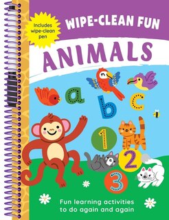 Couverture_Wipe-Clean Fun: Animals