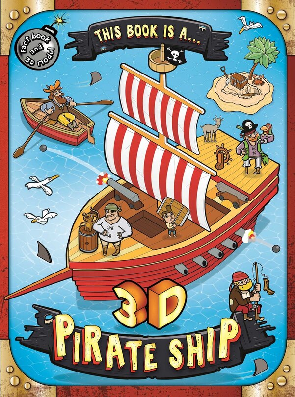 Front cover_This Book Is A . . . 3d Pirate Ship