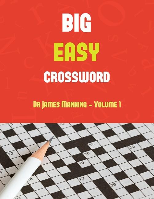Front cover_Big Easy Crossword (vol 1 - Easy)