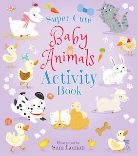 Couverture_Super-cute Baby Animals Activity Book