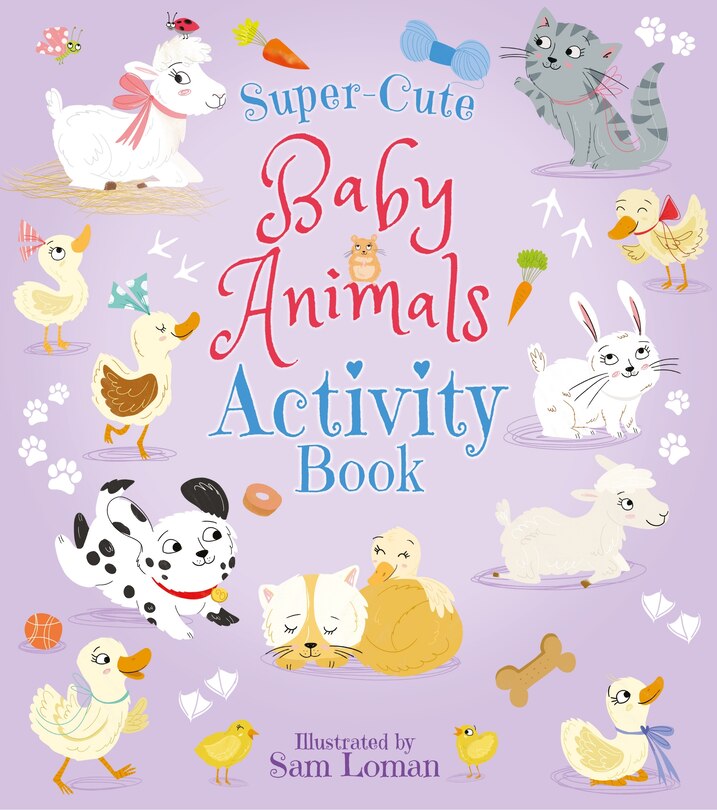 Couverture_Super-cute Baby Animals Activity Book