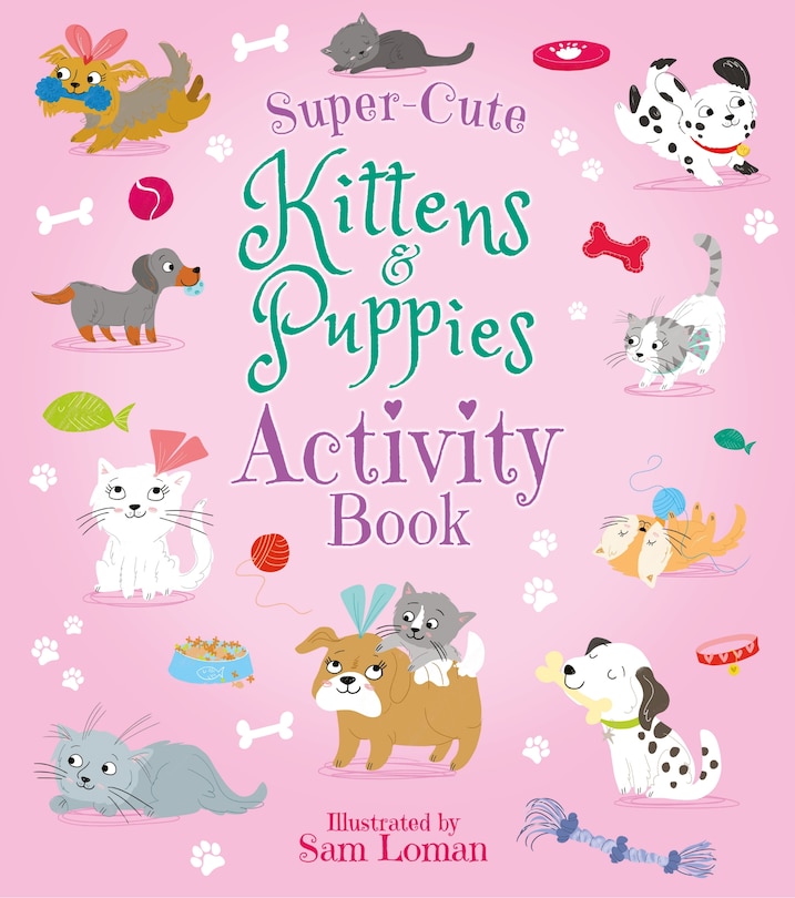 Couverture_Super-cute Kittens & Puppies Activity Book