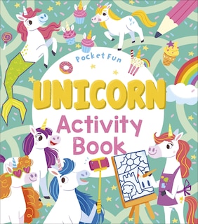 Front cover_Pocket Fun: Unicorn Activity Book