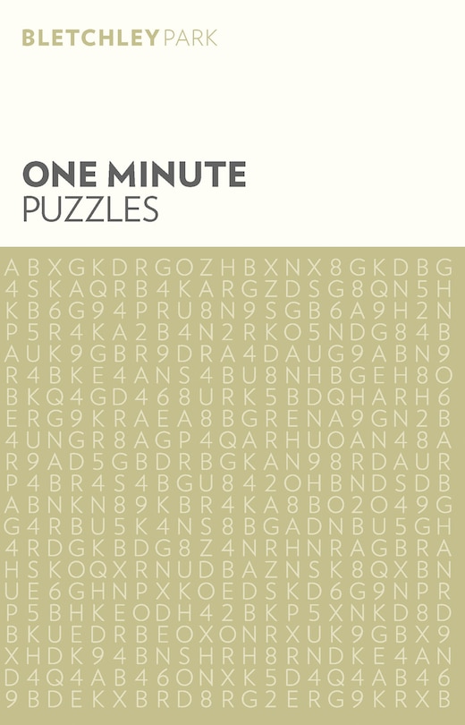 Couverture_Bletchley Park One Minute Puzzles