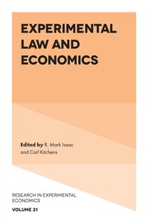 Front cover_Experimental Law and Economics